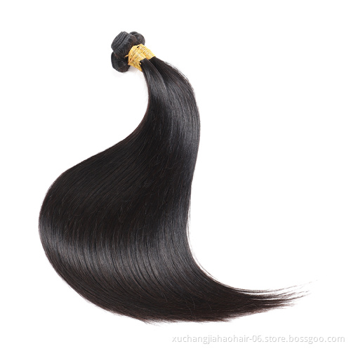 2021 hot wholesale product  factory direct double drawn remy hair hand made straight hair brown color human hair